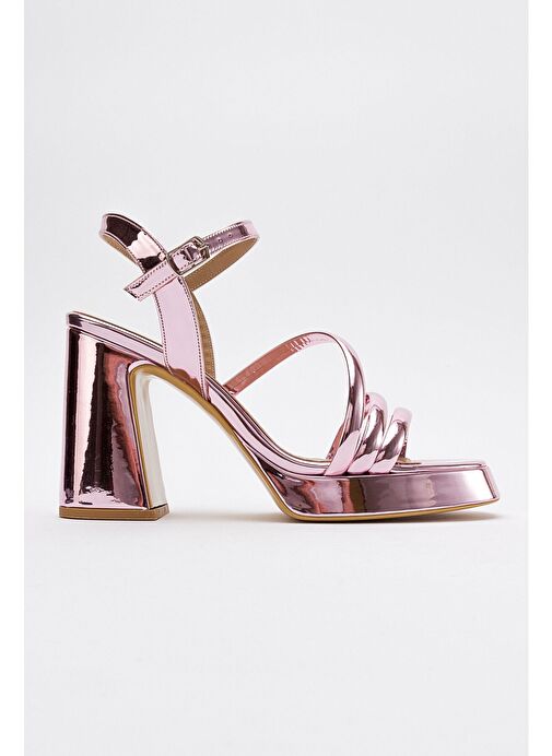 Luvi Shoes Sedef Kadın Topuklu Ayakkabı 168-202 - Görsel 7