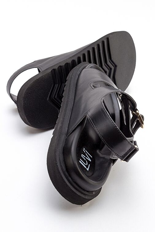 HERMOSA Siyah Kadın Sandalet - Görsel 6