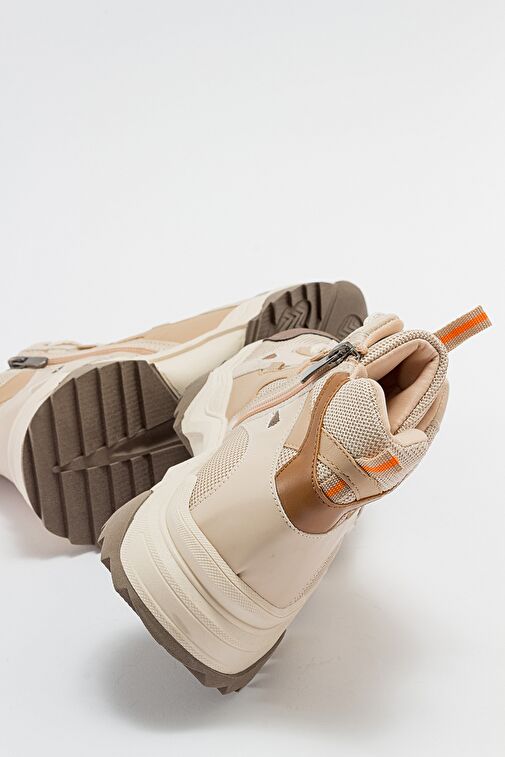 LOWEL Bej-Kahve Kadın Spor Bot - Görsel 6