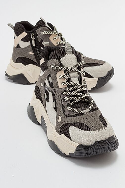 LOWEL Buz Siyah Kadın Spor Bot - Görsel 2