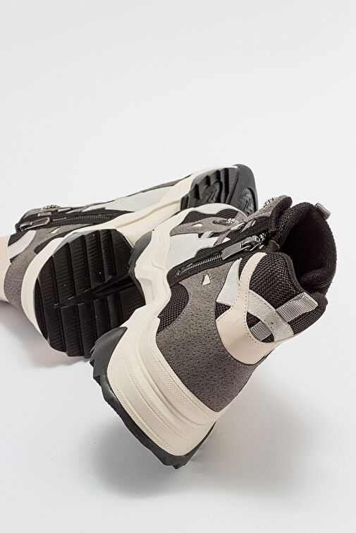 LOWEL Buz Siyah Kadın Spor Bot - Görsel 6