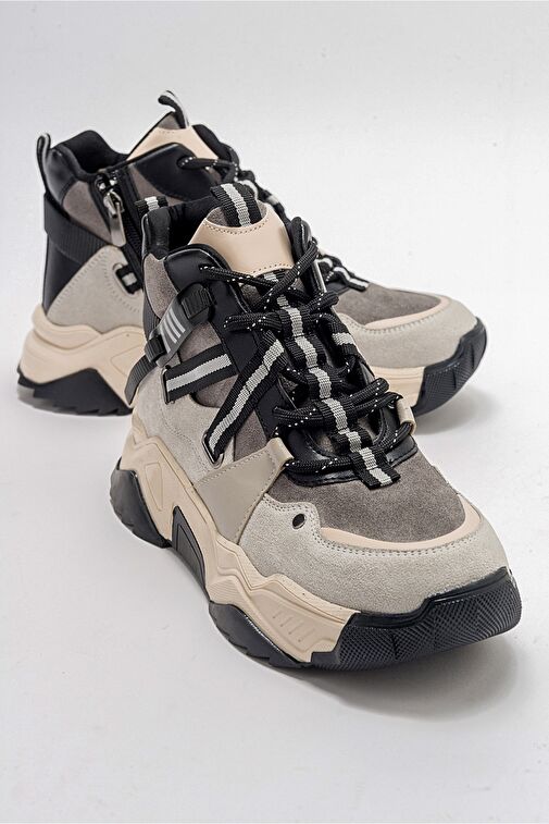 CLARA Buz Siyah Kadın Spor Bot - Görsel 2