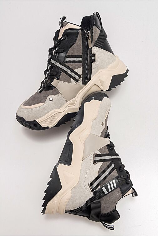 CLARA Buz Siyah Kadın Spor Bot - Görsel 3