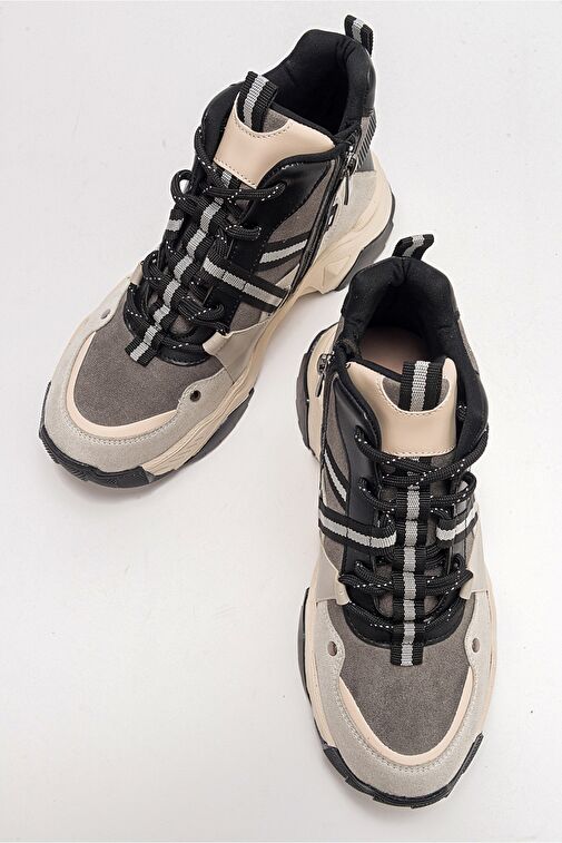 CLARA Buz Siyah Kadın Spor Bot - Görsel 4