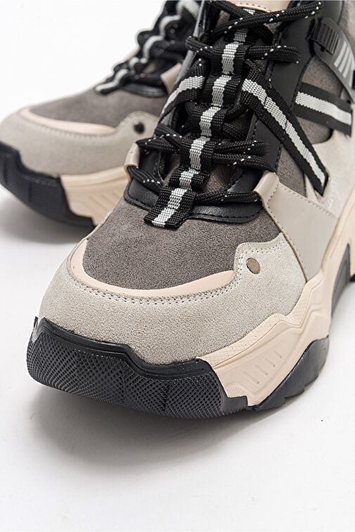 CLARA Buz Siyah Kadın Spor Bot - Görsel 5