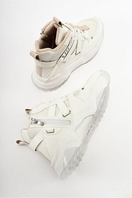 CLARA Beyaz Kadın Spor Bot - Görsel 3