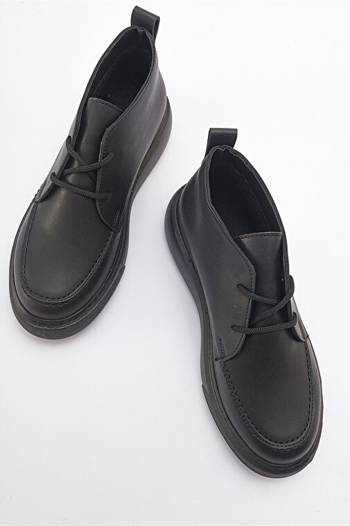 VALVE Siyah Cilt Kadın Bot - Görsel 5