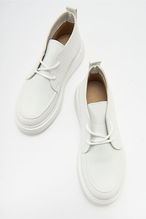 VALVE Beyaz Cilt Kadın Bot - Görsel 3