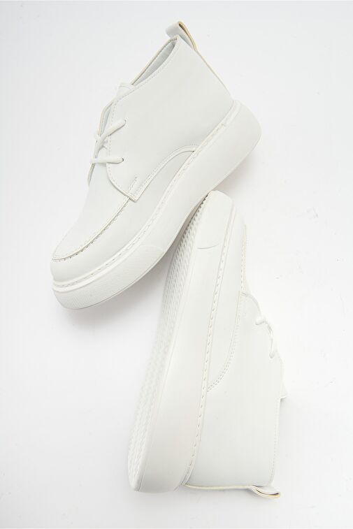 VALVE Beyaz Cilt Kadın Bot - Görsel 4