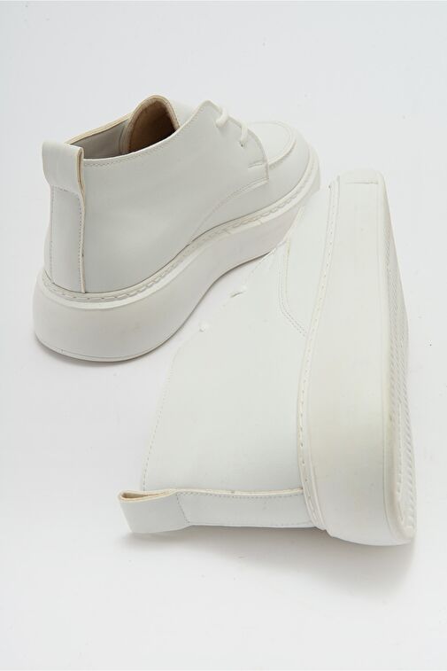 VALVE Beyaz Cilt Kadın Bot - Görsel 6