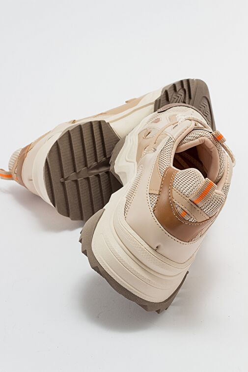 LECCE Bej-Kahve Kadın Spor Ayakkabı - Görsel 6