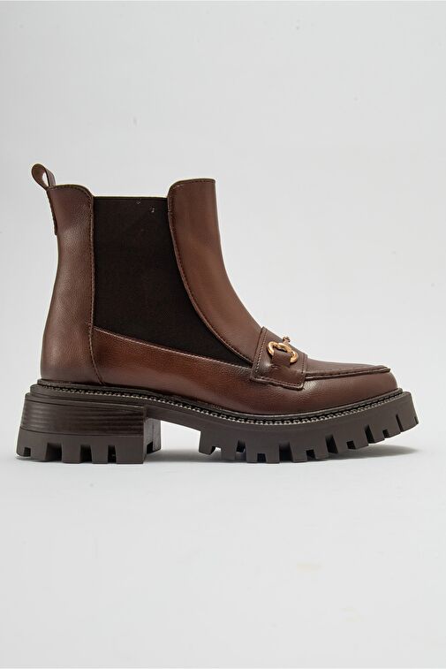 VESPER Taba Tokalı Kadın Chelsea Bot - Görsel 7