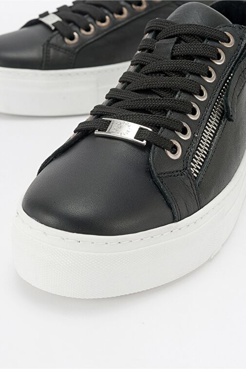 Luvi Shoes Taba Kadın Deri Sneaker 116-143201 - Görsel 6
