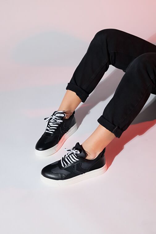 Luvi Shoes Bej Kadın Sneaker 223-1513 - Görsel 4