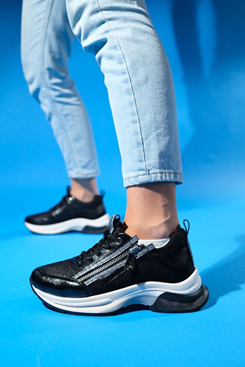 Luvi Shoes Beyaz Kadın Sneaker 98-30164 - Görsel 3