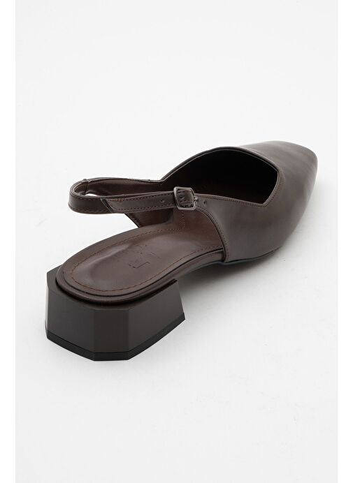 STATE Kahve Cilt Kadın Topuklu Ayakkabı - Görsel 5