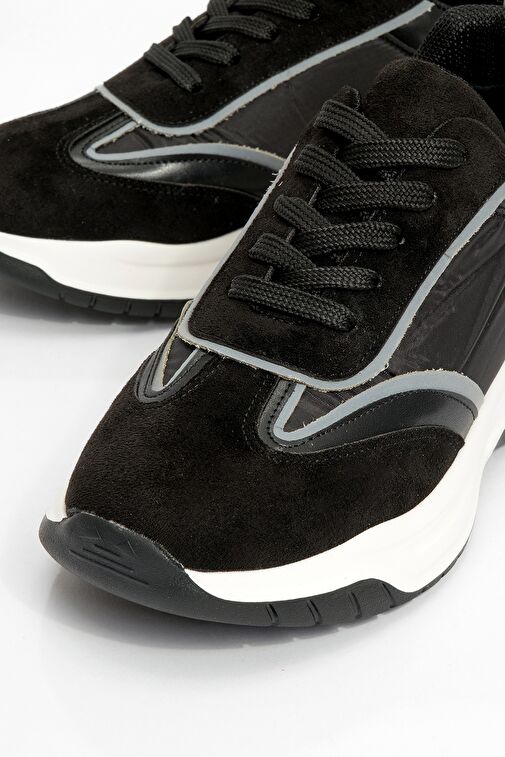 Luvi Shoes Bej Kadın Sneaker 223-2421 - Görsel 4