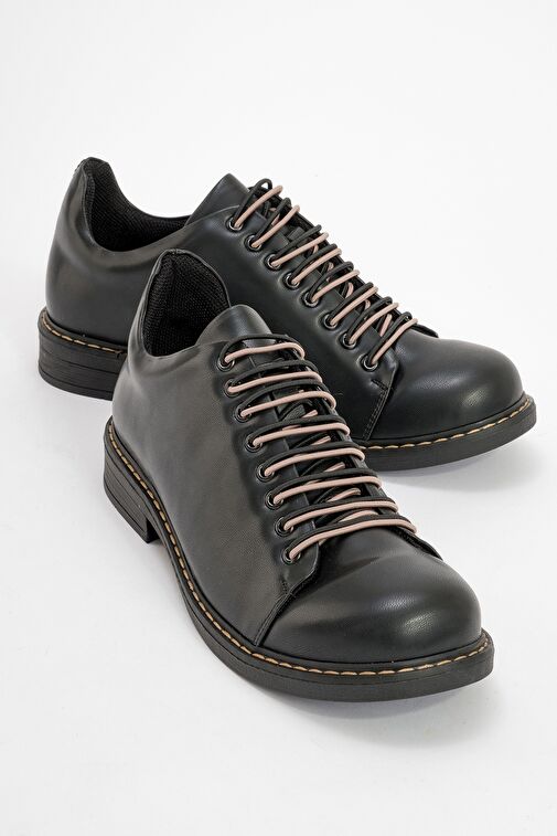 Luvi Shoes Siyah Kadın Günlük Ayakkabı 98-50 - Görsel 2