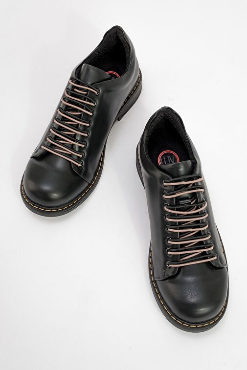 Luvi Shoes Siyah Kadın Günlük Ayakkabı 98-50 - Görsel 3