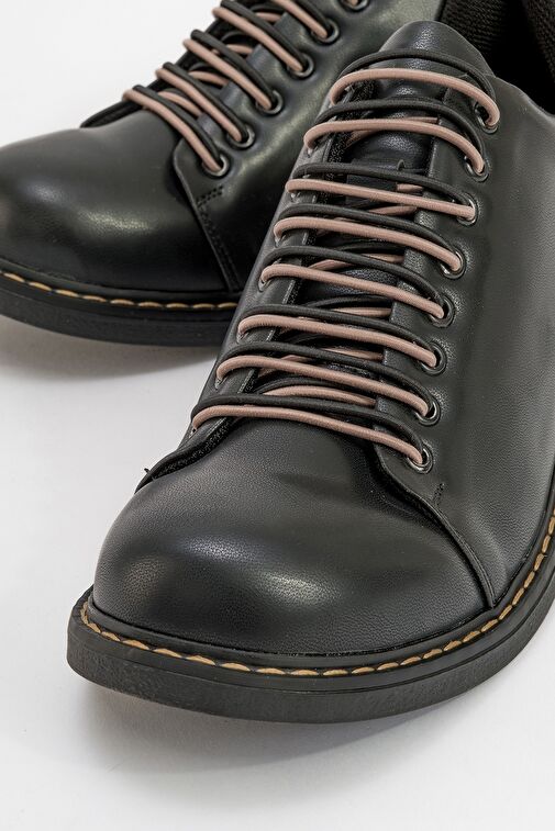 Luvi Shoes Siyah Kadın Günlük Ayakkabı 98-50 - Görsel 4
