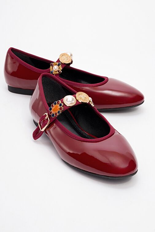 Luvi Shoes Siyah Kadın Babet 222-24065 - Görsel 2