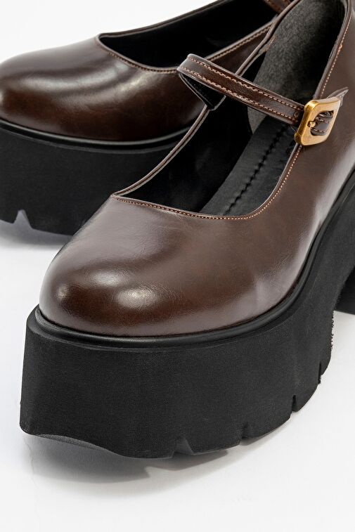 Luvi Shoes Siyah Kadın Günlük Ayakkabı 16-166 - Görsel 4