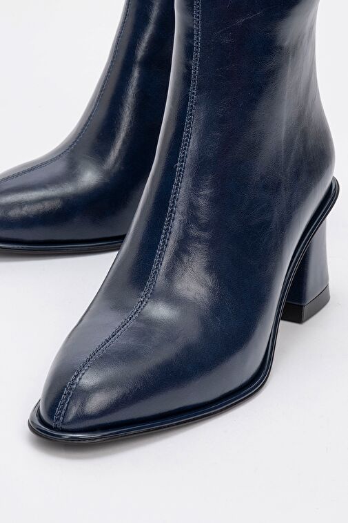 ALBA Laci Cilt Kadın Kalın Topuklu Bot - Görsel 4