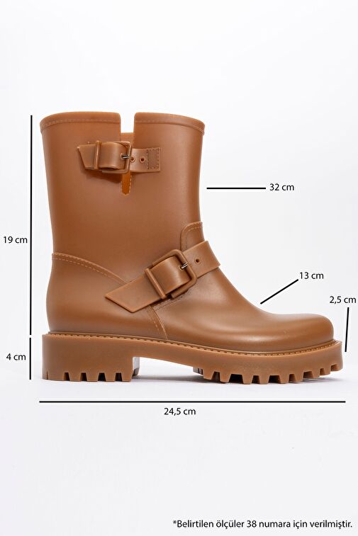 ZONE Taba Kadın Yağmur Botu - Görsel 5
