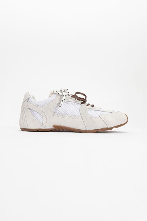 Luvi Shoes Beyaz Kadın Sneaker 223-2423 - Görsel 5