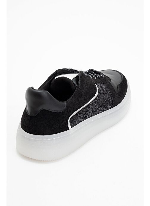 FELİPE Siyah Cam Kırığı Kadın Spor Ayakkabı - Görsel 5