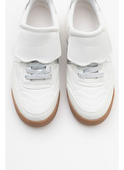 BRİA Beyaz Kadın Spor Ayakkabı - Görsel 3