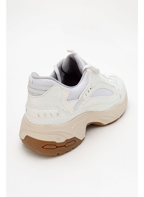 LETTY Beyaz Baskı Fileli Kadın Spor Ayakkabı - Görsel 5