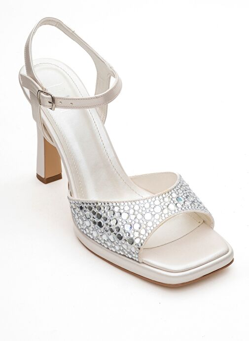 ANCHE Sedef Taşlı Kadın Abiye Ayakkabı - Görsel 4