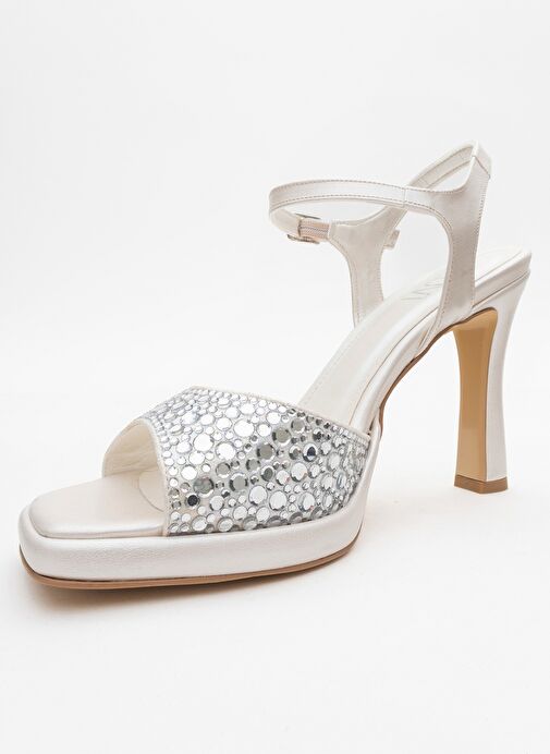 ANCHE Sedef Taşlı Kadın Abiye Ayakkabı - Görsel 5