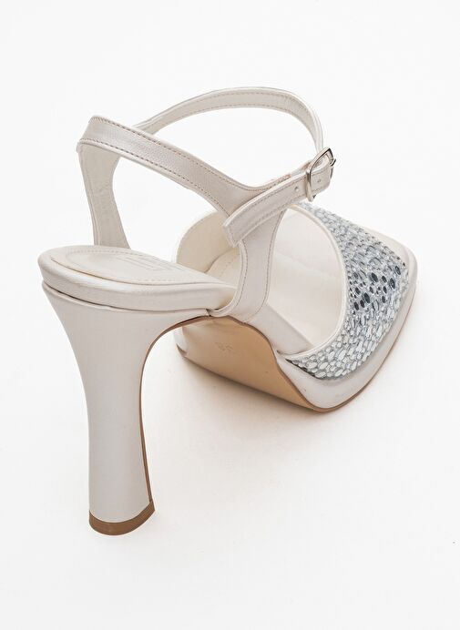 ANCHE Sedef Taşlı Kadın Abiye Ayakkabı - Görsel 6