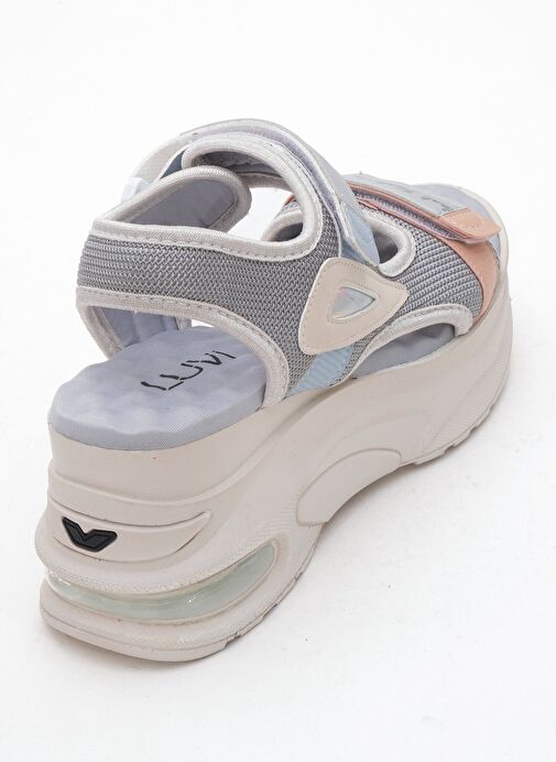 CAROLINE Buz Multi Kalın Taban Kadın Spor Sandalet - Görsel 6