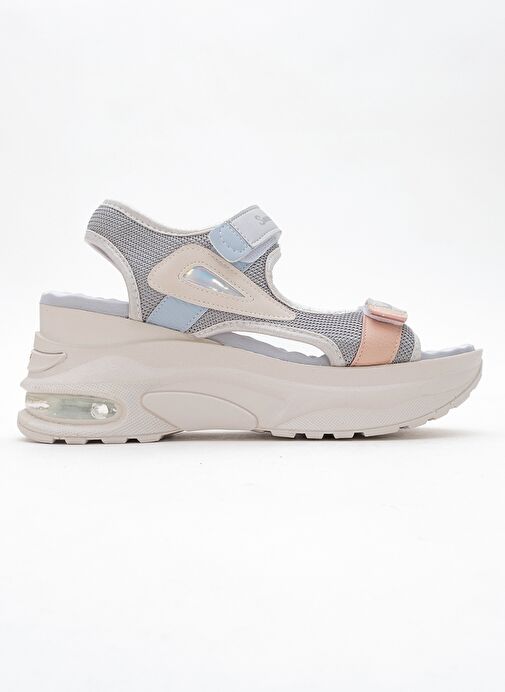 CAROLINE Buz Multi Kalın Taban Kadın Spor Sandalet - Görsel 7