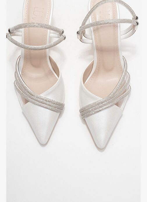 LAVIE Sedef Cilt Şerit Taşlı Kadın Abiye Ayakkabı - Görsel 3