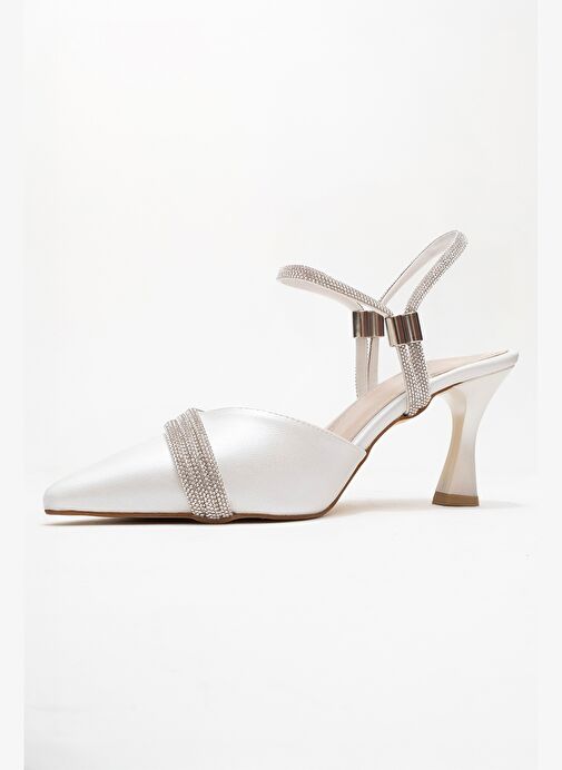 LAVIE Sedef Cilt Şerit Taşlı Kadın Abiye Ayakkabı - Görsel 5
