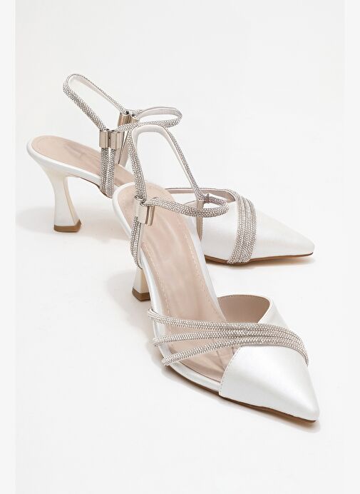 LAVIE Sedef Cilt Şerit Taşlı Kadın Abiye Ayakkabı - Görsel 2