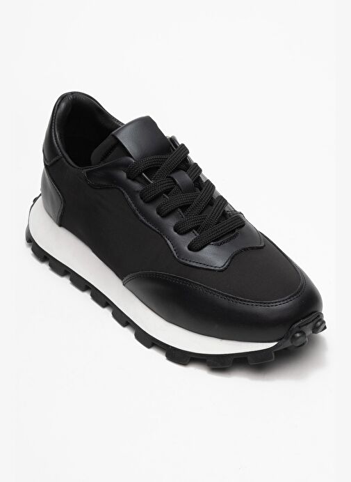 Luvi Shoes Luvi Shoes AMANDA Siyah Hakiki Deri Kadın Spor Ayakkabı Boyner'de! Siyah - 4. görsel