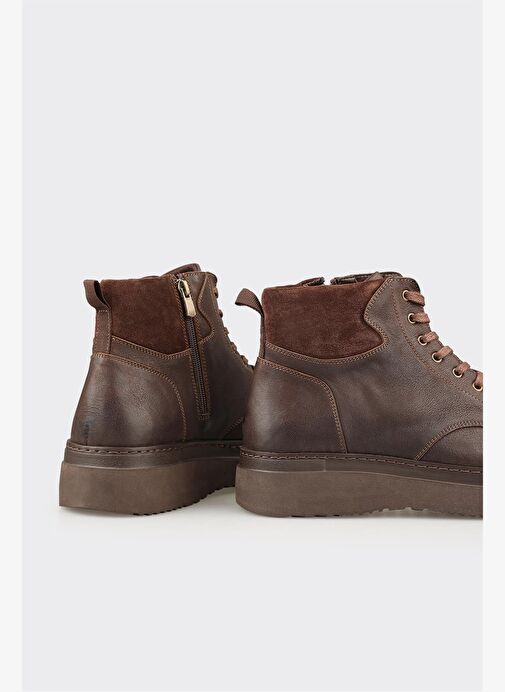 Elle Elle Belirsiz Kahve Deri Erkek Günlük Bot Boyner'de! Belirsiz - 5. görsel