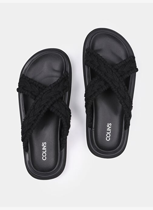 Kadın Siyah Terlik - Görsel 2