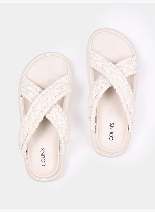 Kadın Bej Terlik - Görsel 2