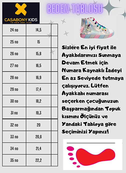 Ceylan Beyaz Ortopedik Destekli Kız Çocuk Sneakers - Görsel 5