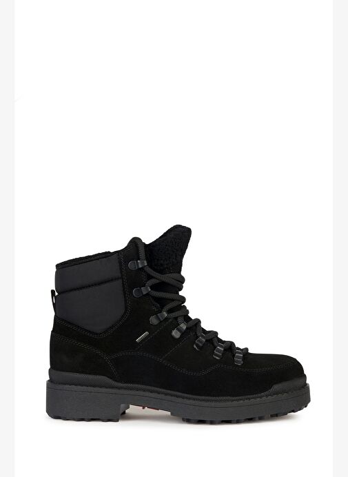 Geox Kadın Siyah Nevegal Abx Süet Deri Postal Bot D36UPD022FUC9999 - Görsel 2