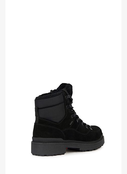 Geox Kadın Siyah Nevegal Abx Süet Deri Postal Bot D36UPD022FUC9999 - Görsel 5