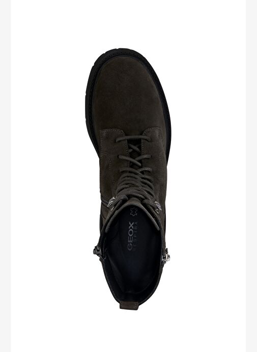 Geox Kadın Antrasit Spherica Ec7 Süet Deri Postal Bot D36VDJ00022C9002 - Görsel 6