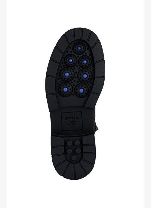 Geox Kadın Antrasit Spherica Ec7 Süet Deri Postal Bot D36VDJ00022C9002 - Görsel 7