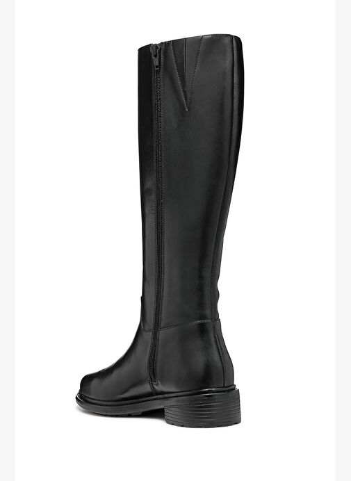 Geox Kadın Siyah D Walk Pleasure D - Smo.Lea Fermuarlı Deri Çizme D46TGD00043C9999 - Görsel 6